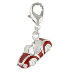 a charming idea Silver Plate Convertible Car